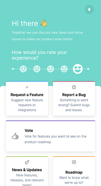 Feedback widget as alternative to Uservoice